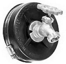 4inch MISSION BAND SEAL END CAP WITH HOSE BIBB 0704510