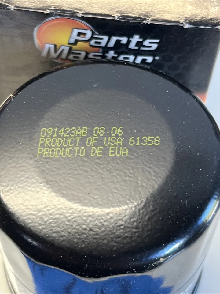 Filtro de aceite de motor Parts Master 61394 alto rendimiento protección confiable del motor Foto 2 de 4