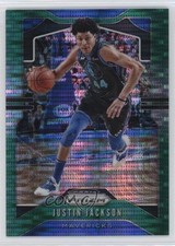2019-20 Panini Prizm Green Pulsar Prizm 19/25 Justin Jackson #80 my8