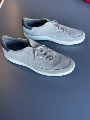 Men's Ecco Soft 7 Luxe Suede Sneakers Shoes