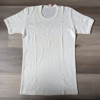 1 Liabel Men's Short Sleeve Crew Neck T-Shirt In Warm Brushed Cotton Vintage 5