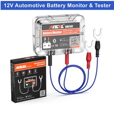 12V Real-Time Battery Monitoring Battery Load Tester Temp Cranking Charging Test