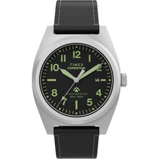 Mens Wristwatch TIMEX EXPEDITION NORTH TW2Y30700 Leather Black