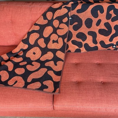adidas RICH MNISI LEOPARD PRINT TOWEL HD4765 ORANGE BLACK SPORTS COTTON nice