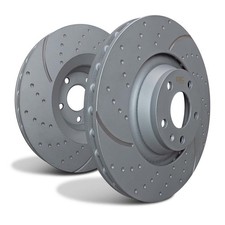 EBC Turbo Groove Disc (GD) GD7692 Vorderachse für Ford (USA) Mustang 6 u.a.
