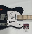MICKEY THOMAS DAVID FREIBERG BALDWIN SIGNED JEFFERSON STARSHIP GUITAR JSA COA — photo 2