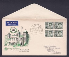 1959 3rd QUEEN ELIZABETH II 3 1/2d PRE-DECIMAL STAMP WESLEY FIRST DAY COVER#T160
