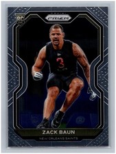 2020 Panini Prizm Zack Baun RC #387 New Orlean Saints NFL Rookie Card Base Set