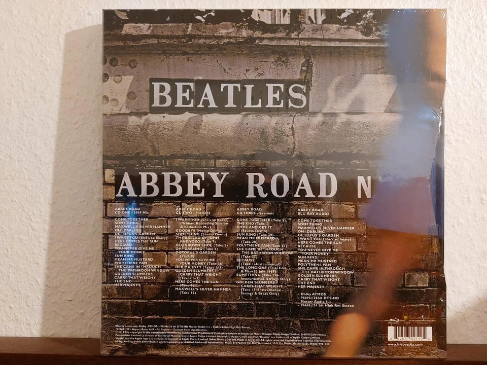 THE BEATLES  ABBEY ROAD 50th Anniversary 3 CD + Blu-ray DOLBY ATMOS + 100 S Buch - Bild 3 von 3