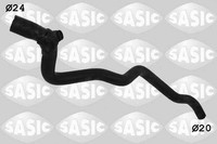 KÜHlerschlauch Links Sasic 3404169 FÜR Renault KÜHlmittelschlauch Wasserschlauch