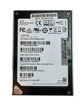 HPE SanDisk 1.92TB 2.5" SAS SSD 12Gb/s/512B/s Excellent Condition-92-93% HEALTH