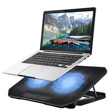 Laptop Cooling pad Laptop Cooler Stand Laptop Fan Cooling pad for 11-15.6 Black