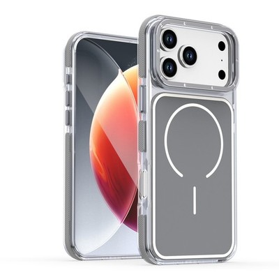 For iPhone 17 Pro Max 17 Air 16 15 14 13 12 Mag Safe Two-color Slim Phone Case