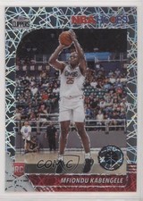 2019-20 Panini NBA Hoops Premium Stock Silver Lazer Prizm Mfiondu Kabengele 0wp8