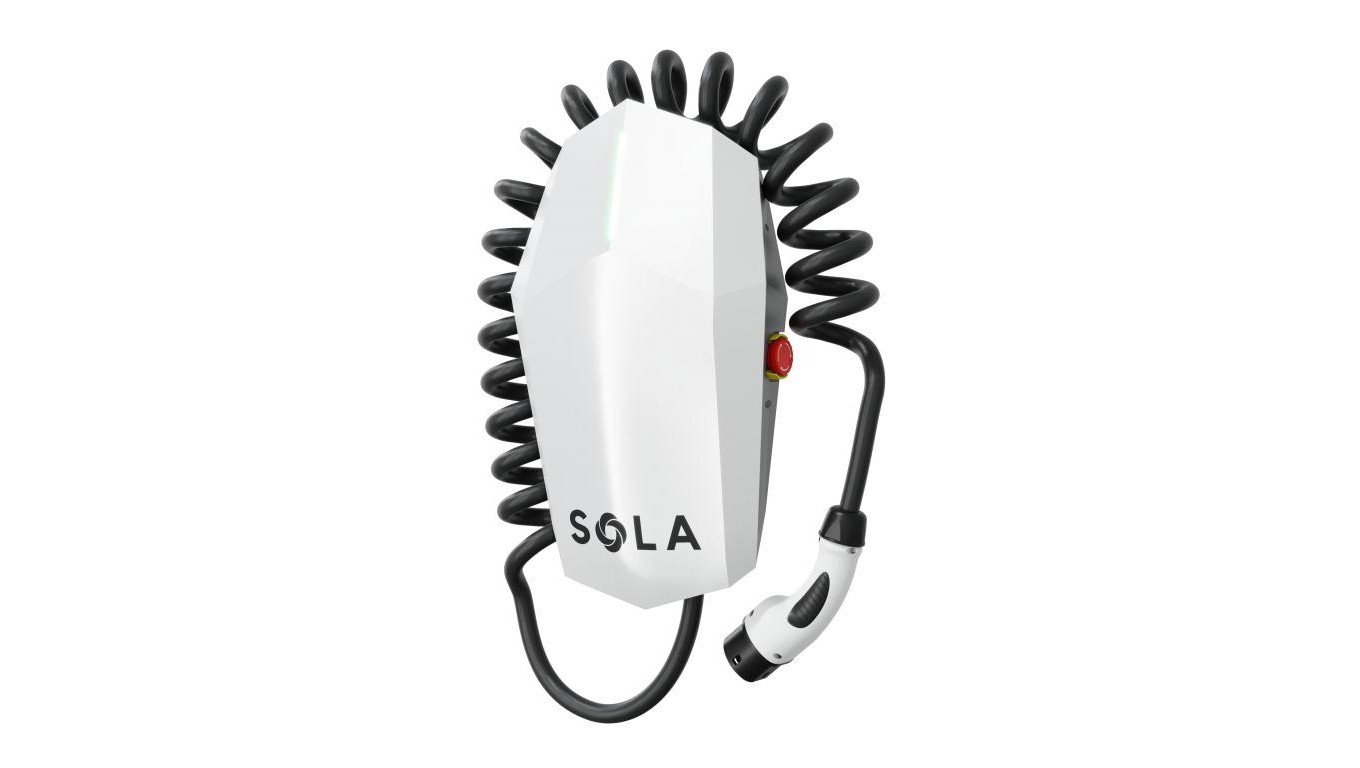 Vehicle Charging Station 7.4 kW Single Phase SOLA-AC-7.4-F-T2C