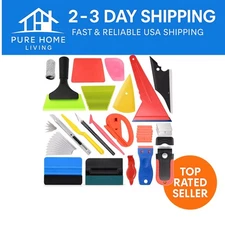 Comprehensive Vehicle Tint Squeegee Kit - Professional PPF Installation Tools