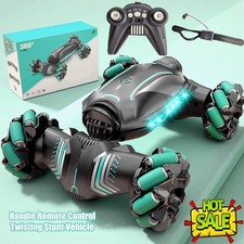 4WD RC Stunt Car 360° Remote Control Twist Hand Gesture Sensing Off-Road Car Toy