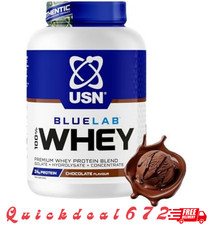 Whey Protein Isolate Powder Chocolate Flavour Muscle Recovery 2kg 26.75 per kilo