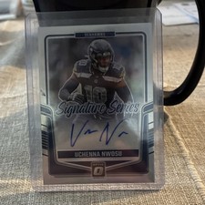 2024 Panini Donruss Optic Signature Series Holo Uchenna Nwosu Seahawks Auto SSH…