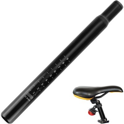 Fahrrad Sattelstütze 300mm 27,2mm schwarz MTB Rennrad Cityrad langlebig