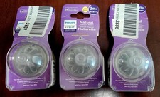 3 2-Packs Philips Avent Natural Response Nipple Flow 4 3M Baby Bottle Nipples