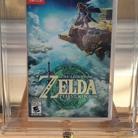 Zelda Tears of the Kingdom Nintendo Switch PSA 9.8 A++ 1st Print CGC VGA WATA