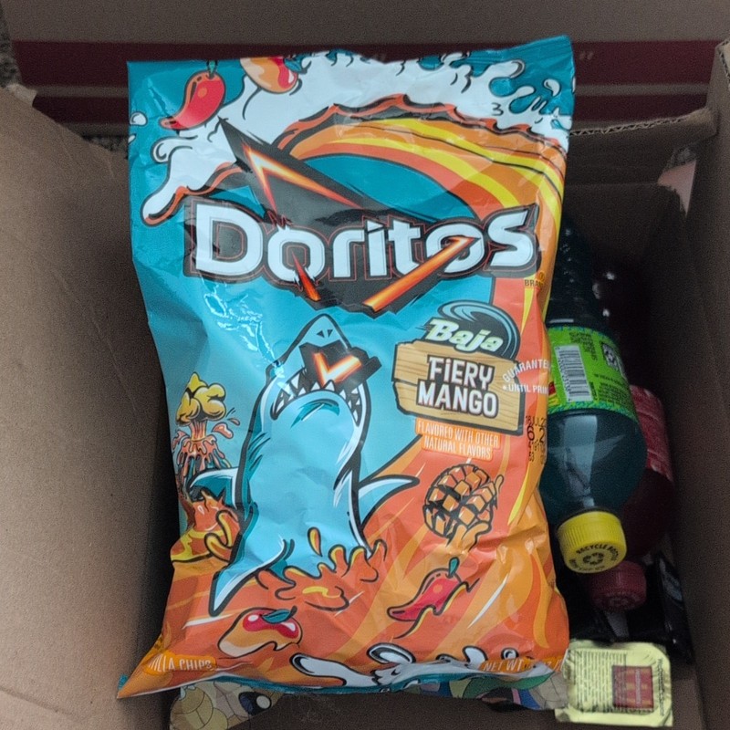 Doritos Baja Fiery Mango Tortilla Chips Fiery Mango Flavored Chips