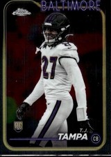 2024 Topps Chrome T.J. Tampa #255 Baltimore Ravens 28L