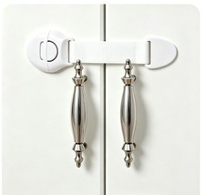 10x Baby Child Safety Lock PP ABS Proof Cabinet Cupboard Drawer Fridge Pet Door
