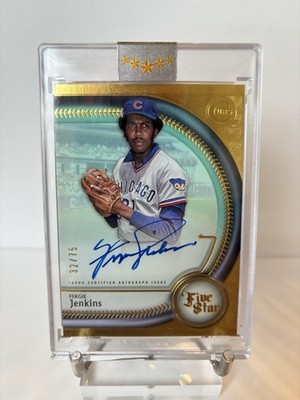 2025 Topps Five Star - Fergie Jenkins Auto Aqua /75 # FSA-FJ