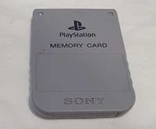 Playstation 1 PS1 Official OEM 15 Block Memory Card SCPH-1020