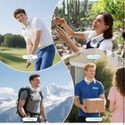 Hotsales Neck Fan, Hands Free Bladeless Neck Fans Portable Rechargeable — photo 8