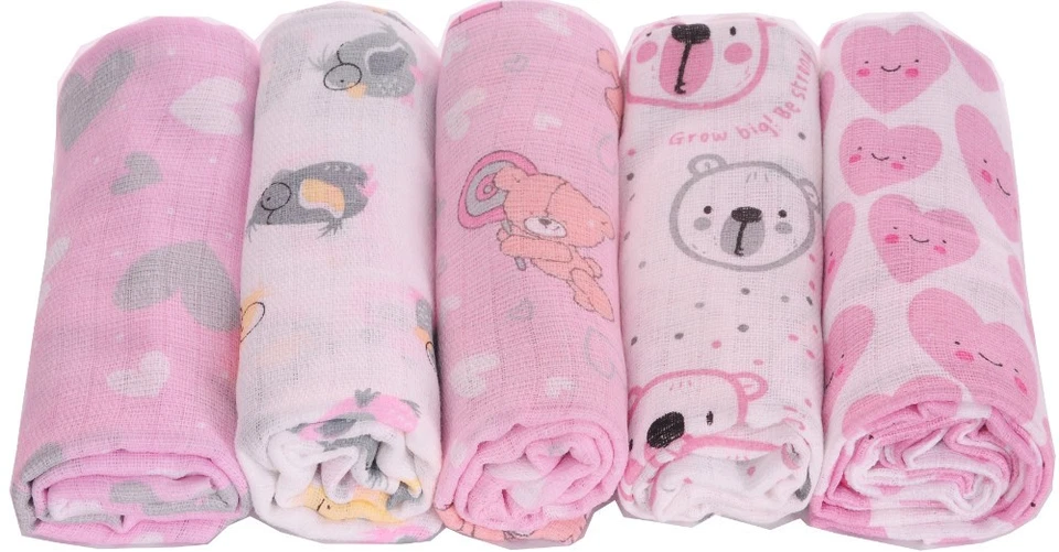 Spucktücher Mullwindeln Babytücher Set Paket Windeln Spucktuch Baby Tuch - Bild 1 von 1