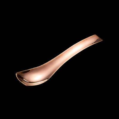 Dessert Schöpfwerkzeug Eislöffel flacher Griff Design spülmaschinenfester Art