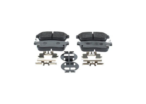Bosch 0 986 494 618 Bremsbelagsatz, Scheibenbremse FüR Daihatsu Suzuki-image