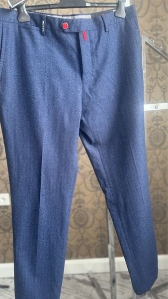 Men Kiton Trousers Wool 54