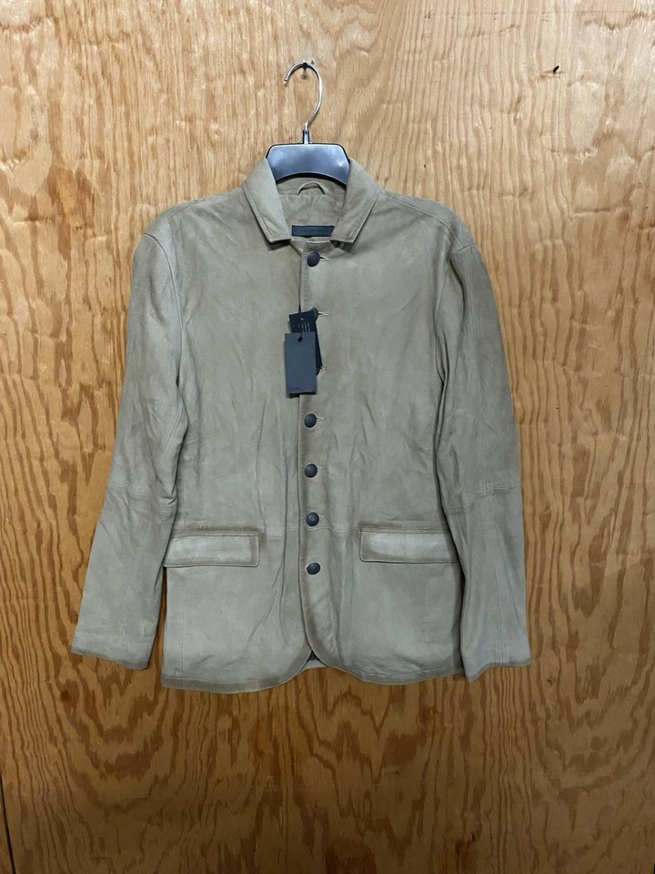 John Varvatos Men's Sand Suede Jacket Size 44 $898 - Image 3 of 4