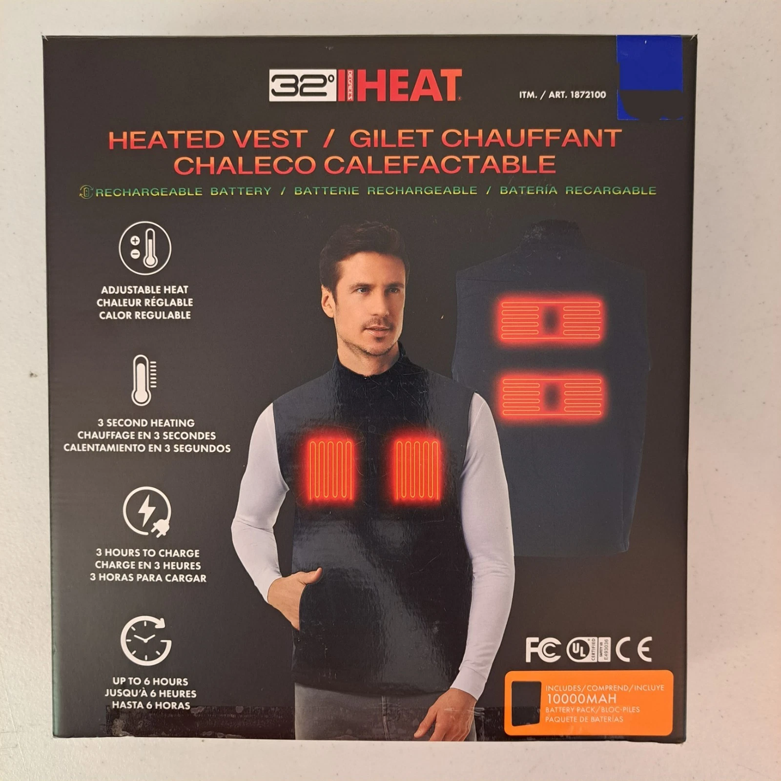 32 Degrees Rechargeable Heated Vest