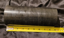 Black Delrin 3 1/2 Round Stock 8" long (7 1/2 usable)