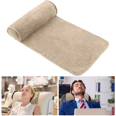 Neck Head Pillow for Recliner Chair Non Slip Fleece Adjustable Neck Roll