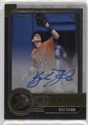 2019 Topps Museum Collection Archival Gold 5/25 Kyle Tucker Rookie Auto RC 6m7
