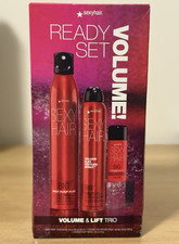 Sexy Hair Big Ready Set Volume Volumizing Trio Root Pump Plus Powder Play Spray