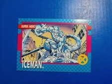 1992 Marvel Iceman Super Heroes X-men Avengers Card Near Mint