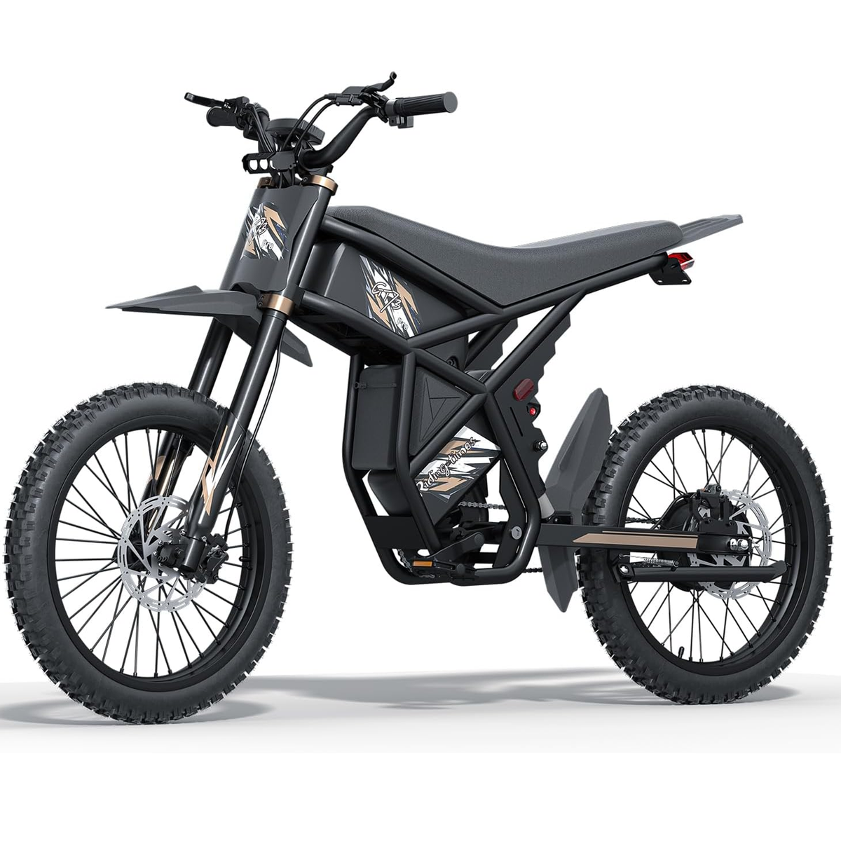 トライアルバイク　GU pro 24inch Upgraded GT73 PRO Electric Bike 50MPH 60V 3000W Dirt Bike Up to 85