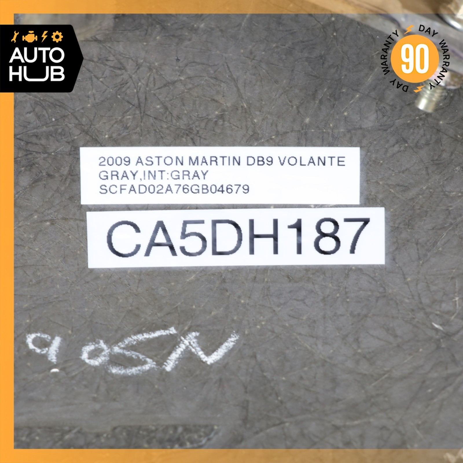 Aston Martin DB9 Volante Rear Left Side Interior Door Panel Blue OEM 34k
