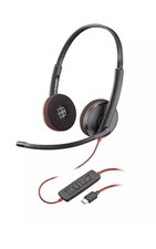 Plantronics Blackwire 3220 USB-C Headset, On-Ear Mono Headset, Wired