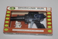 Vintage Action Sparkling Gun W/ Box Works