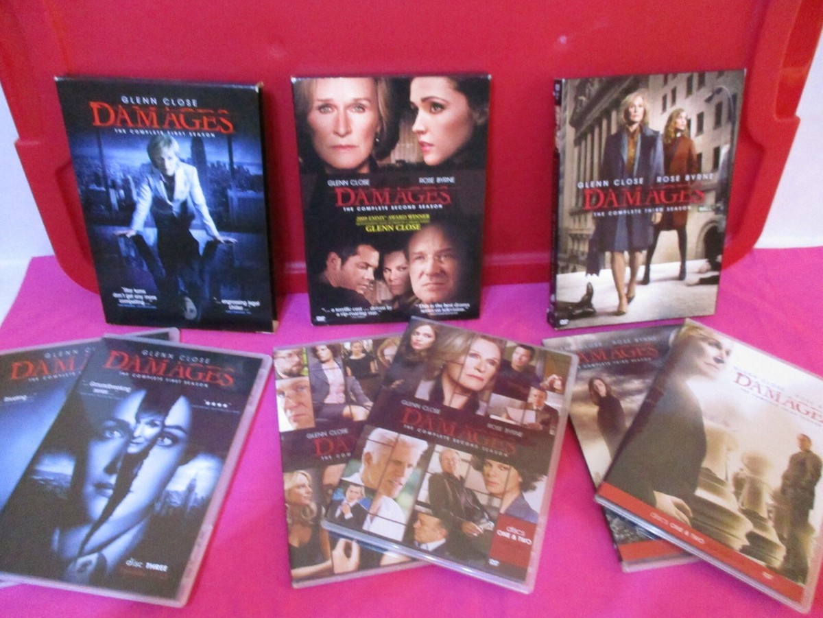 (未使用･未開封品)Damages: The Complete 3rd Season Damages : Complete First, Second & Third Season Glenn Close