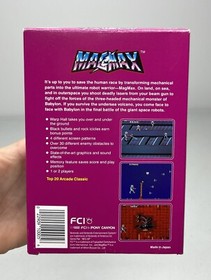 Nintendo NES MagMax Original Box + Manual Only *Some Wear* *No Game*