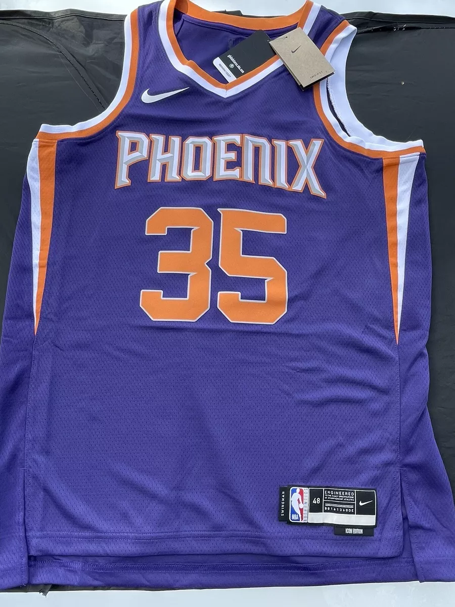 Men's Nike Kevin Durant Purple Phoenix Suns Swingman Badge Jersey - Icon  Edition